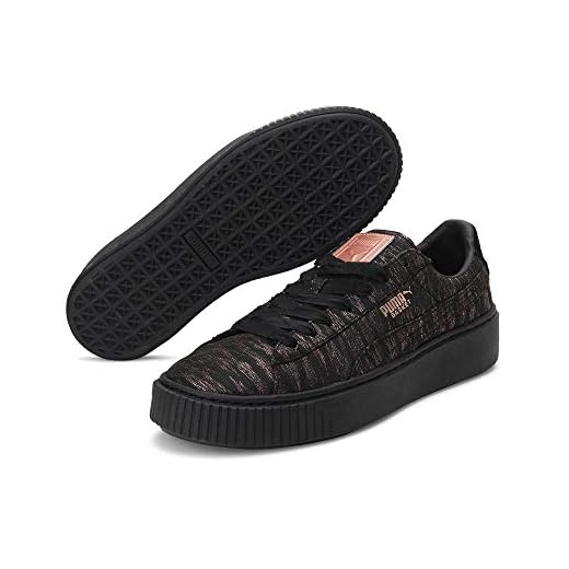 Puma - Zapatillas deportivas con plataforma, color dorado metalizado dorado Size: 37