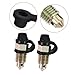 ABOOFAN 2pcs Motorcycle Brake Bleeder Nipple Cap Bleeder Screws Caps Brake Grease Fitting Car