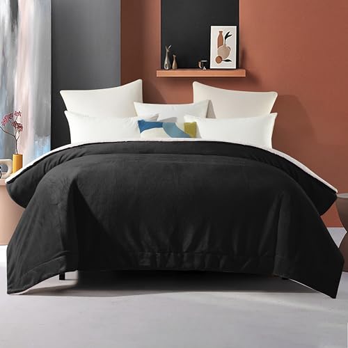 Couverture d'hiver pelucheuse et chaude à offrir en cadeau de lit
