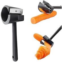Carrot Curler and Peeler, Vegetable Spiral Cutter,Fruit Carving Tools,Kitchen Creative Cut Flower Tool,Rotatable Blade Peeler for Carrots, Potatoes, Cucumbe