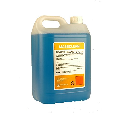 Fregasuelos Brisa Marina 5 LITROS, limpiasuelos Gran OLOR con PH NEUTRO- no daña ninguna superficie, excepto madera y corcho, abrillantando y perfuma agradablemente el ambiente Cover