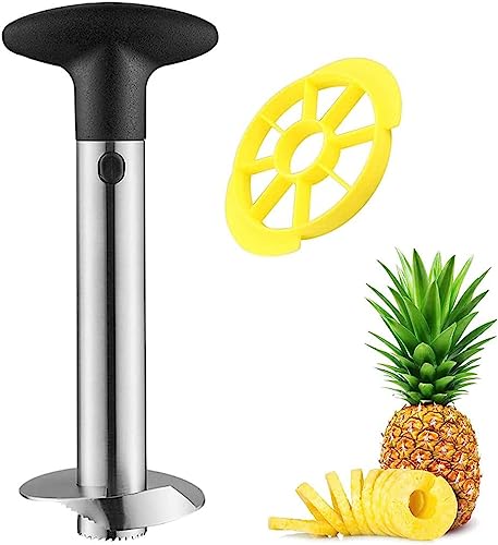YUSHOW Pineapple Corer and Slicer Tool, Stainless Steel, Dishwasher Safe