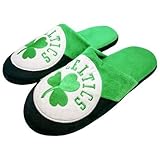 Forever Collectibles NBA Boston Celtics Colorblock Slide Slippers Size L (Large) Green