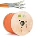 Produktbild DUPLEX CAT 7 Verlegekabel Netzwerkkabel Installationskabel KAT.7 LAN Kabel Netzwerk Verkabelung Datenkabel Gigabit Kupfer Ethernet,250m, Spule