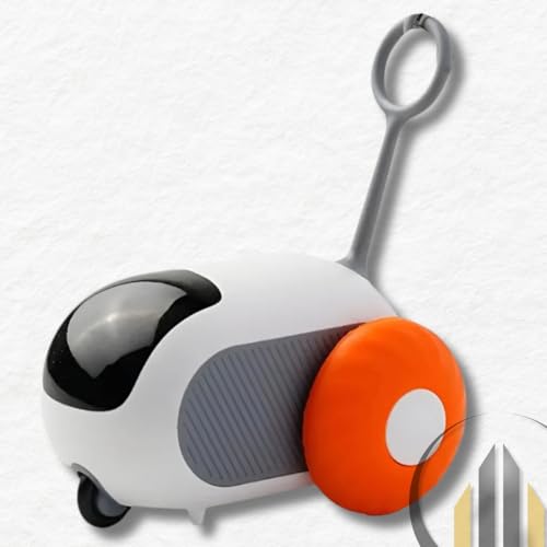Carrinho Elétrico Inteligente para Gatos e Pets – Brinquedo Interativo com USB para Diversão e Exerc