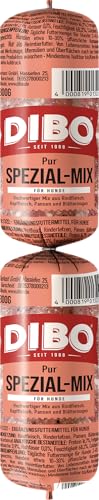 DIBO Tiefkühlwurst Spezial, 8 x 800g, Tiefkühlfutter, gesunde, natürliche Ernährung für Hunde, Hundefutter, Barf, B.A.R.F.