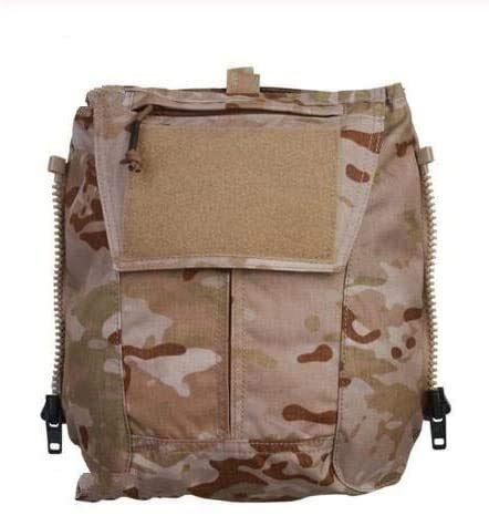 Syxfckc Airsoft Bolsillo con Cremallera Equipo de Combate de la Mochila Chaleco táctico