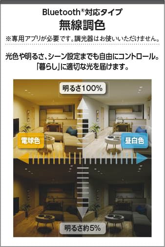 Amazon.co.jp: コイズミ照明 LEDダウンライト Bluetooth対応ランプ搭載