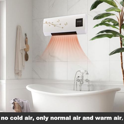 Aire Acondicionado Pared Aire Acondicionado Split, Aire Acondicionado Portátil Con Control Remoto Y Temporizador Calefacción Y Refrigeración Compactos Para El Hogar - Sin Unidad Exterior - imagen 3