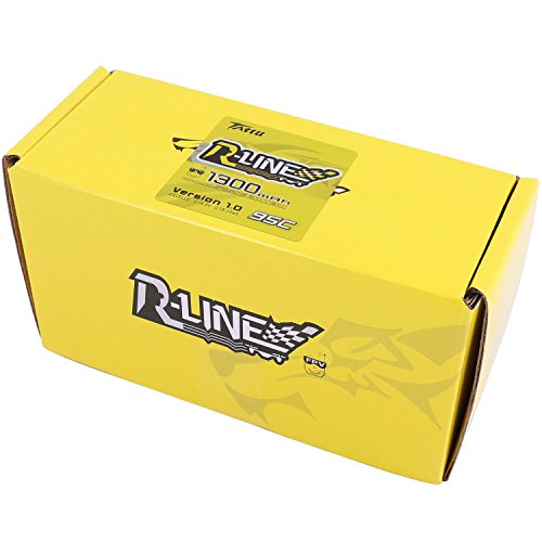 Tattu R-Line 14.8V 95C 1300Mah Lipo Battery Square Pack 4S With Xt60 Plug Best For Fpv Racing #TOP7