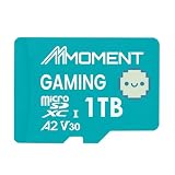 MMOMENT 1TB Gaming Micro SDXC Card, A2, UHS-I, U3, V30, Class 10, Read Speed Up to 170MB/s, Write Speed Up to 170MB/s, SD Adapter Included (MM23 PRO)