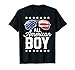 All American Boy 4th of July USA Sunglasses Family Matching T-Shirt