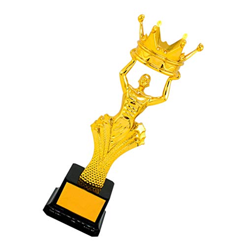 Copos de troféus esportivos de plástico para competições de torneios esportivos STOBOK Golden Award