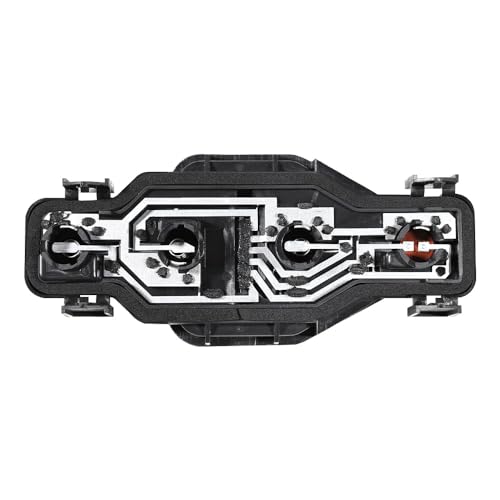 VHEUHZ Soporte para bombilla de luz trasera compatible con Peugeot Partner Citroen Berlingo 1996 a 2007 634679 portalámparas traseras