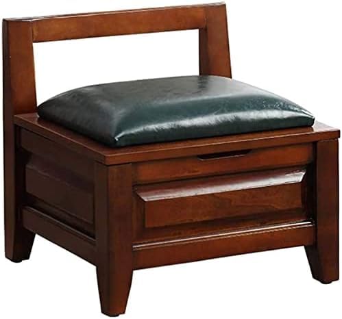 Repose-pieds sous le bureau ottoman de rangement coffre rabat pour maison
