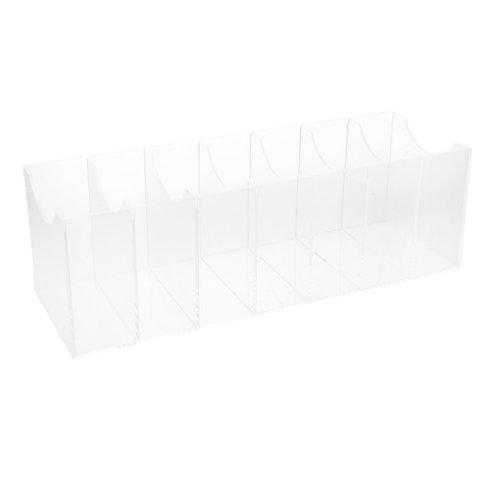 Boîte de rangement pour ceintures organisateur acrylique 7 compartiments pour placard et tiroir