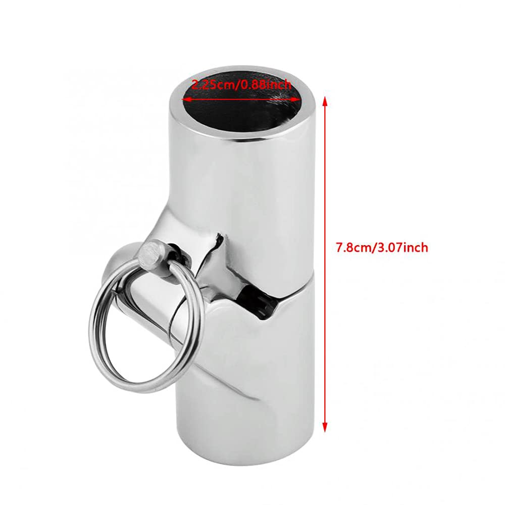 RedSnake Stainless Steel Boat Railing Pipe Connector | 316 Marine Grade | Folding Swivel For 1" Or 7/8" Tube - View #11