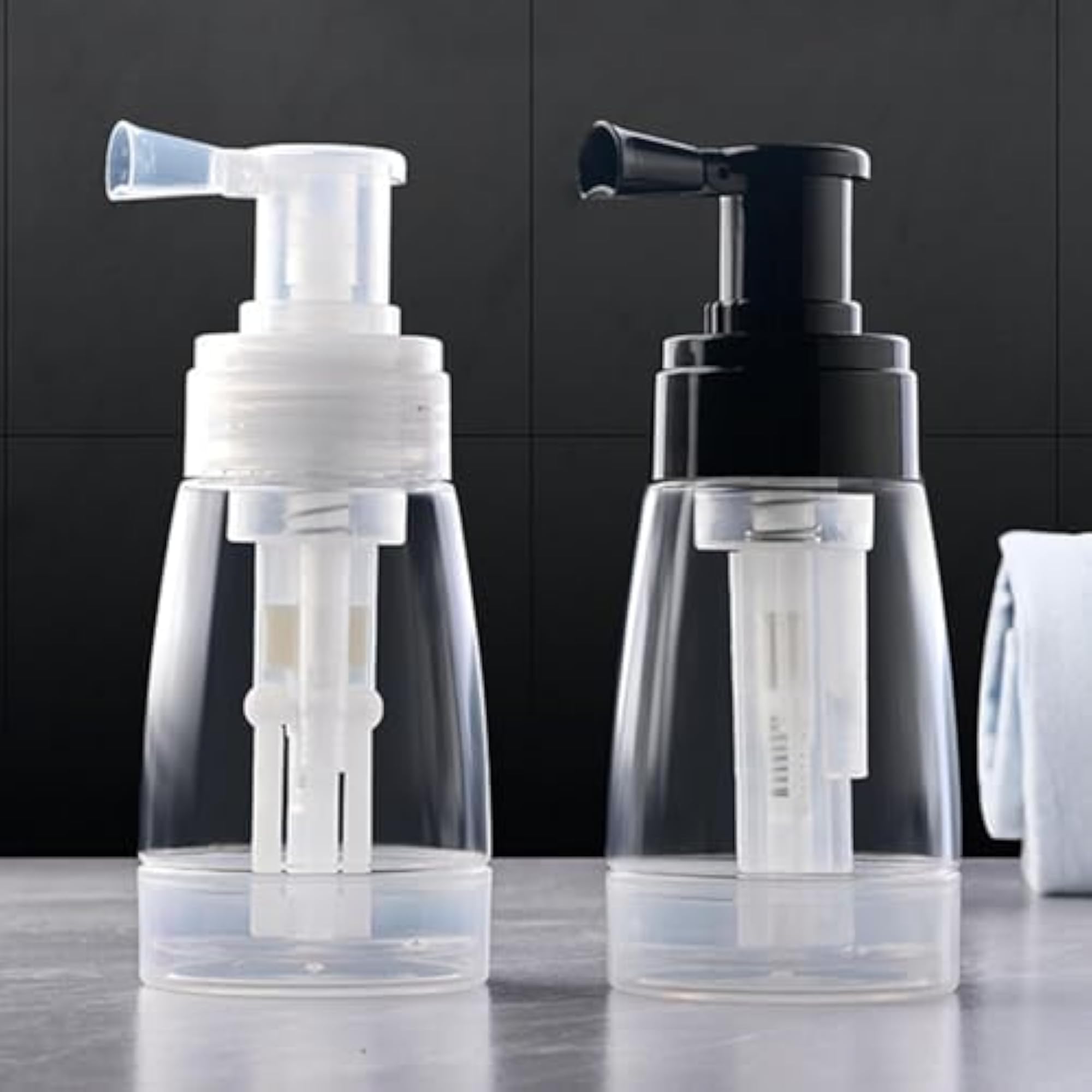 Travel Hairdressing Spray Bottle, Clear Cosmetic Blower