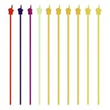 [Adecuado para lectura] Estos mini punteros son adecuados para que los maestros guíen la lectura y la interpretación, así como para ayudar a los estudiantes a realizar un seguimiento de la lectura y mantener posiciones en el papel.