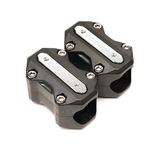 Bloc Pare-Chocs Suzuki Vstrom Protection Moteur Crash Bars Argent