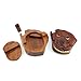 Dog - Natural Wood Intarsia Puzzle Box - Handcrafted with Secret Compartment