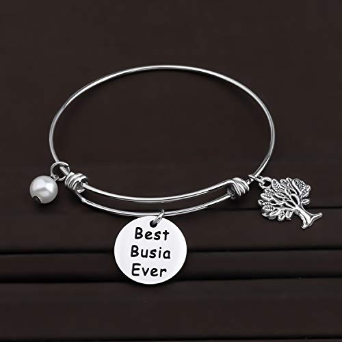 CENWA Best Busia Ever Bracelet Gift for Busia for Mom Grandma3