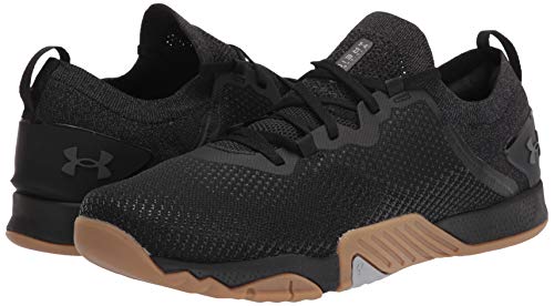 Under Armour Tênis masculino Tribase Reign 3 Cross Trainer, Preto (001)/Preto, 10