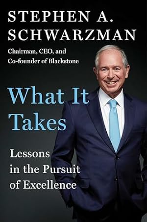 Book cover What It Takes: Lessons in the Pursuit of Excellence