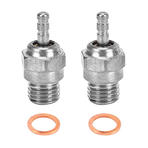 Afforstyle 2 PièCes Bougies de PréChauffage Hot Spark PièCes de Moteur Accessoires pour Camion Nitro Remplacer OS RC Voiture 70117, N4
