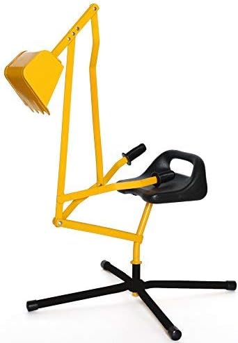 PLAYBERG Metal Sand Digger Toy Crane 