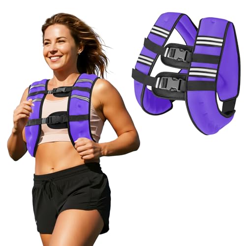 Purple Sandbag Weighted Vest, 8–20 lbs (Fixed)