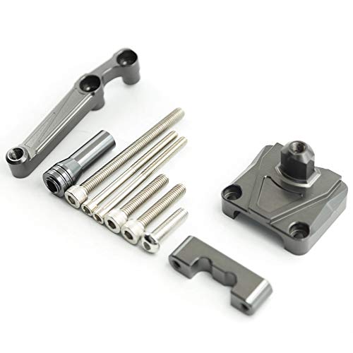 Amortisseur de direction CNC Ninja 250R en aluminium anodisé haute précision