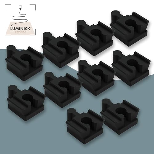 Brio Duplo Verbindungsstücke, kompatibler Adapter, kombiniert beide Systeme miteinander, Schienen-Verbinder, Track-Connector, universell passend (10 Stück)