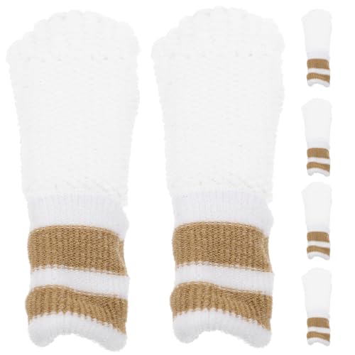 POPETPOP 6pcs Pet Teeth Wipes Dog Wipes Breath Freshener and Gum Care Finger Pet Wipes Dog Finger Toothbrush for Dogs Cats Reducing