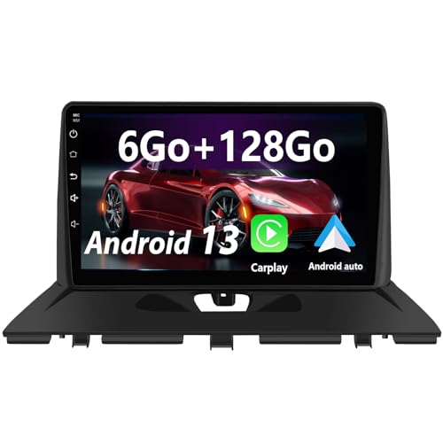 Hexinex Autoradio Android 13 pour Peugeot Expert (2007-2016) [6Go+128Go] avec 4G Carplay Android Auto 9 Pouces Écran GPS Bluetooth WiFi USB DSP Commande au Volant