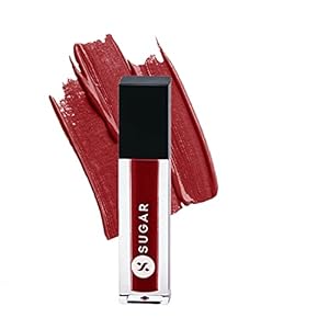 SUGAR Cosmetics – Smudge Me Not – Mini Liquid Lipstick – 29 Scarlet Starlet – 1.1 ml – Ultra Matte Liquid Lipstick…