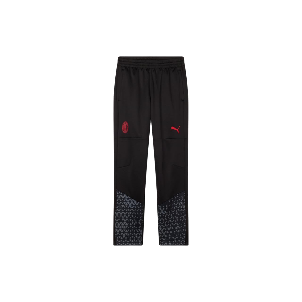 A.C. Milan - Pantaloni Training, Stagione, Nero, Bambini e Ragazzi, Unisex