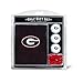 Team Golf NCAA Georgia Bulldogs Gift Set Embroidered Golf Towel, 3 Golf Balls, and 14 Golf Tees 2-3/4" Regulation, Tri-Fold Towel 16" x 22" & 100% Cotton
