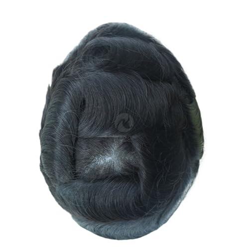 Système capillaire homme dentelle et PU vie active cheveux raides