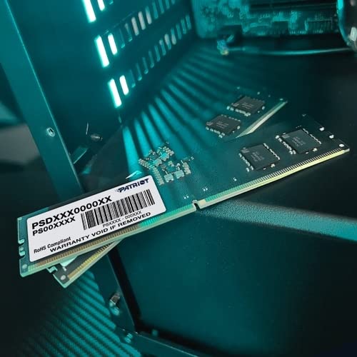 Miniatura 5 de Patriot Memory Signature DDR5 RAM 16GB (2X8GB) 5600MHz CL46 UDIMM Kit de memoria de escritorio - PSD532G5600K