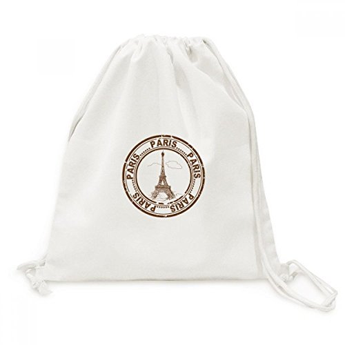 Sac de voyage Paris Tour Eiffel en toile souple pour homme et femme