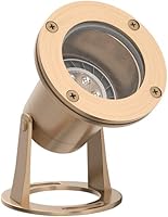 Vista 4 de Luz subacuática 113 luces LED sumergibles de latón macizo con bombilla LED 7WMR16 para luces de estanque herméticas brillantes de larga duración