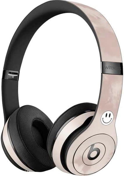 Skinit Decal Audio Skin Compatible with Beats Solo 3 Wireless - Taupe Tie Dye Design