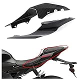 Motorcycle Rear Seat Side Panels 100% Real Carbon Fiber Tail Fairings Parts For Yamaha R1 R1M 2015 2016 2017 2018 2019 2020-2024