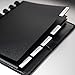 Staples 321298 Arc System Tab Dividers Black 5-5/6-Inch x 8-1/2-Inch