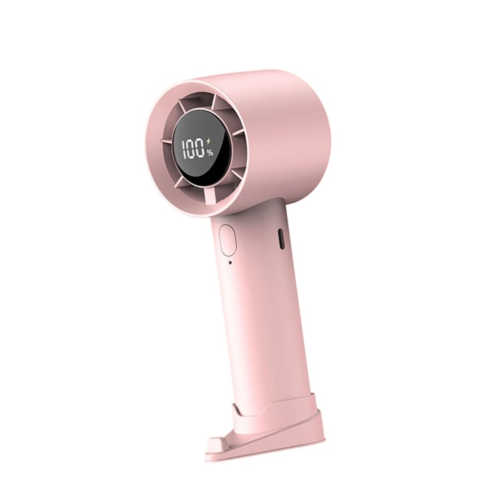 Ventilateur portable USB rechargeable 1200 mAh LED pour usage quotidien