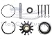 StayCoolPumps 2005 & Newer Volvo Penta Gas Sterndrive Raw Water Pump Repair Rebuild Kit Crankshaft Mounted