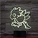 Lampe LED Final Fantasy Chocobo Changement de couleur USB Lumière nocturne et décoration