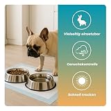 Ale-commerce 50 Stück Trainingspads für Hunde 60 x 90 cm Hundetoilette Inkontinenz Bettunterlage 6-lagiges Design Hundezubehör Schnell Trocknende Welpen Ältere Hunde Saugstarke Wickelunterlage