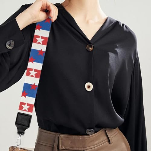 Image of Adjustable Purse Strap Replacement, Wide Shoulder Canvas Bag Strap, Crossbody Handbag Strap